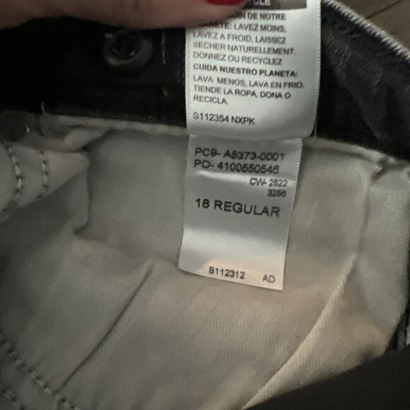 Levi’s Signature Shorts Boys 18 Regular Loose Skate Fit Black Denim Y2K - Picture 5 of 7